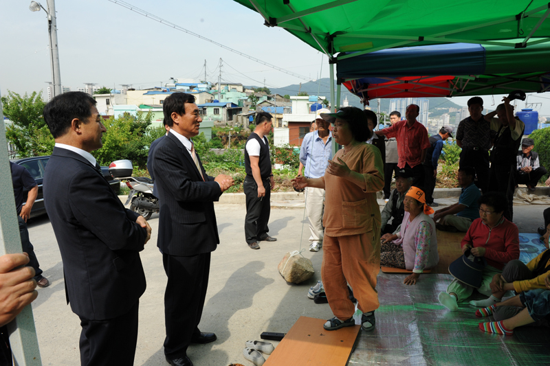 범천4동 공동작업장 현장확인 2번째